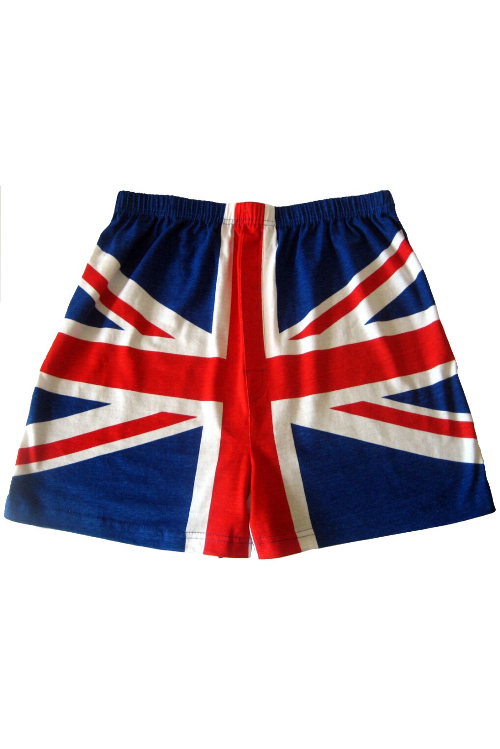 Image of 1 Pack Blue / Red Magic Boxer Shorts In Union Jack Pattern Men's Small - SOCKSHOP