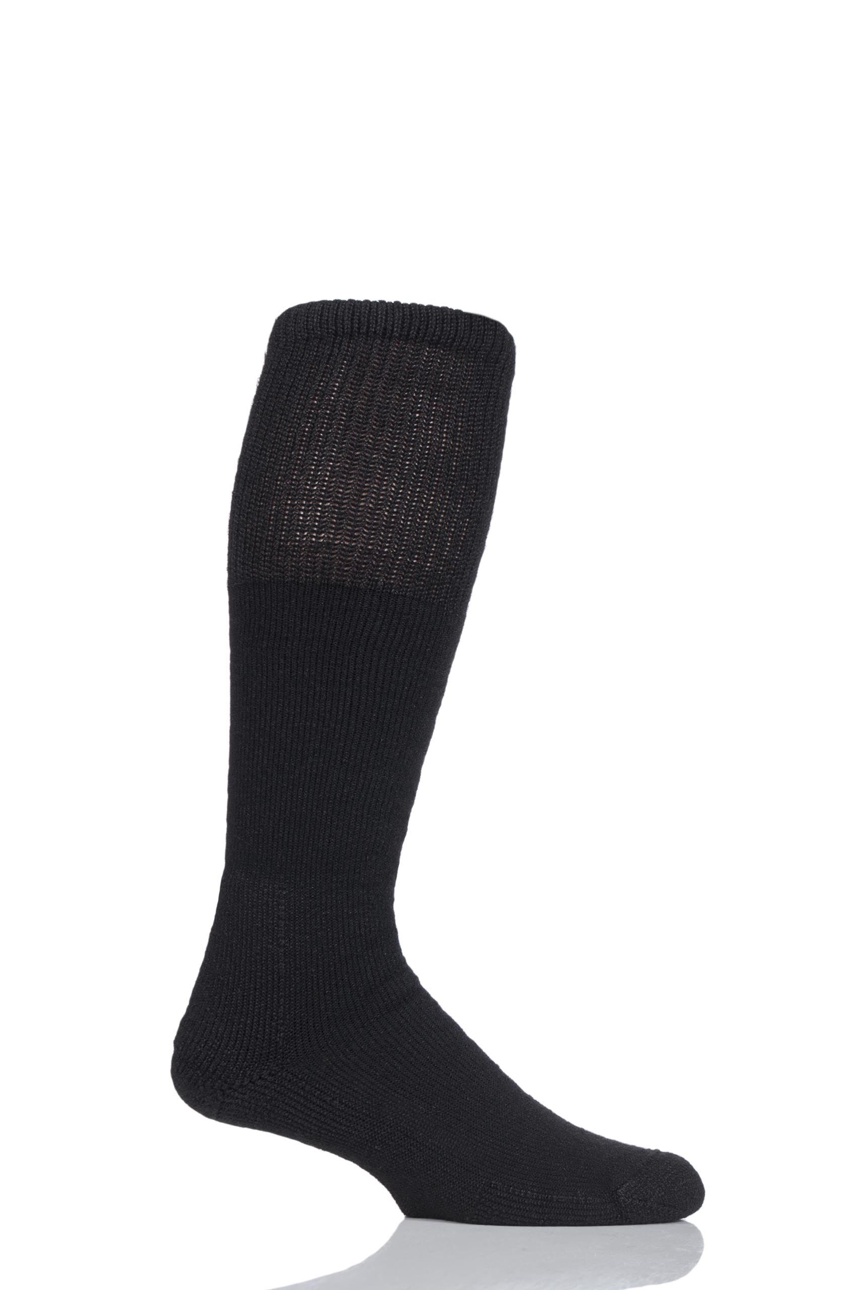 Image of 1 Pair Black Support Work Wear Socks Unisex 5.5-8.5 Mens - Thorlos