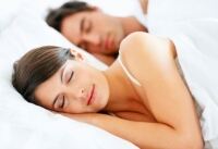 Women sleep with socks on