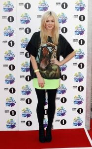 Woolly tights for Fearne Cotton