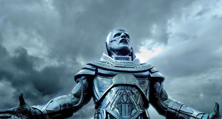 Star Wars: The Force Awakens star Oscar Isaac plays the mighty Apocalypse in the latest cinematic instalment of The X-Men