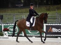 Zara shows dressage dress-sense